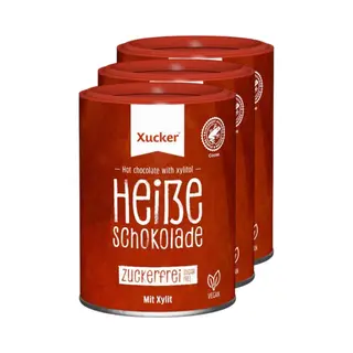Xucker | Xylitol Hot Chocolate 200g | 3 Stuks | 3 X 200 Gram