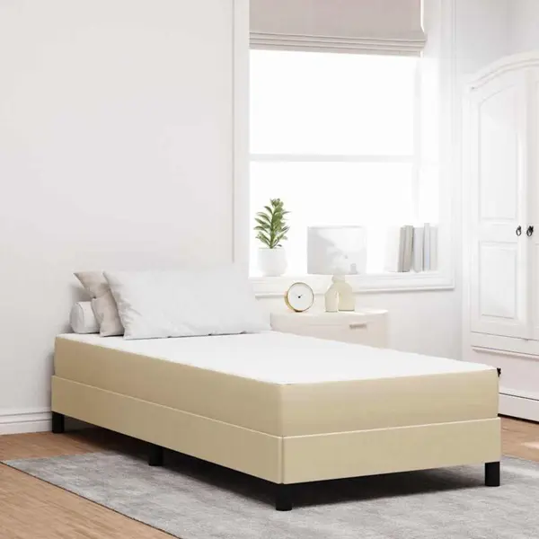 VidaXL Bettmatratze Mit Matratze Salbei 90 X 190 Cm Stoff thumbnail
