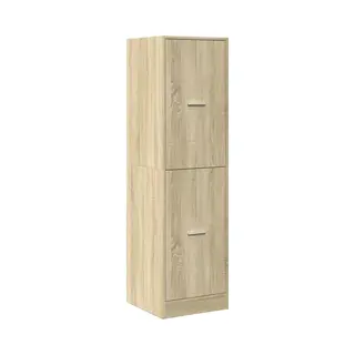 VidaXL Apothekerschrank Sonoma-Eiche 40x41x144, 5 Cm Holzwerkstoff