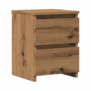 VidaXL 855848 nachtkastje en tafeltje voor naast het bed Eiken