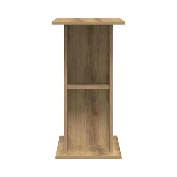 VidaXL Aquarium Stand Fish Tank Table - 3-Tier Artisan Oak Engineered Wood - 36 X 75 X 72.5 Cm - Home Decor Storage thumbnail