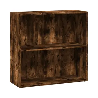 Bücherregal Räuchereiche 80x30x77 Cm Holzwerkstoff Vidaxl