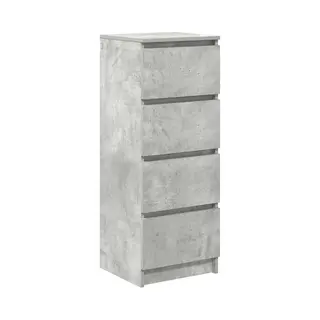 VidaXL Sideboard Betongrau 37, 5x35x99 Cm Holzwerkstoff