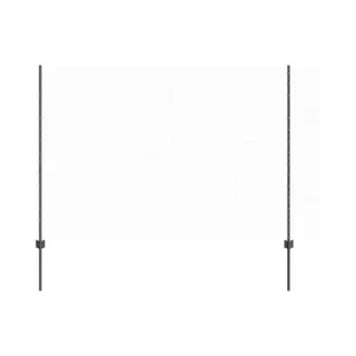 Vidaxl - Fence Posts Height Adjustable 10 Pcs Grey 150 Cm Steel
