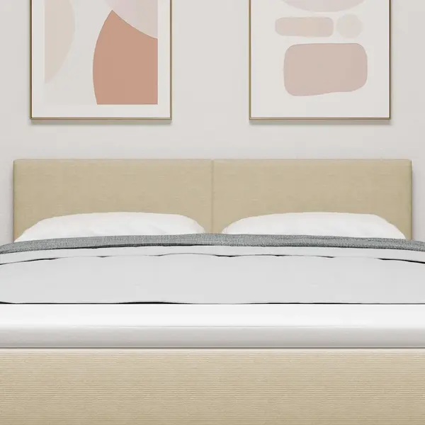 Kopfteil Mit Kopfteil Hellgrün-grau 160 Cm Rippstoff Vidaxl thumbnail