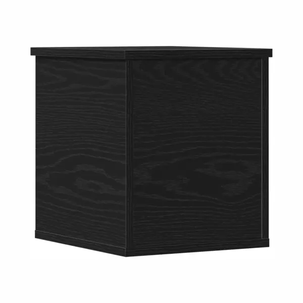Aufbewahrungsbox Schwarze Eiche 30 X 35 X 35 Cm Holzwerkstoff Vidaxl thumbnail