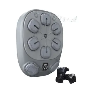 Gatson Pro Boxing Machine - Boksmachine Met Muziek - 8 Raakvlakken - Inclusief Bokshandschoenen - Extra Groot (61 X 48 Cm)