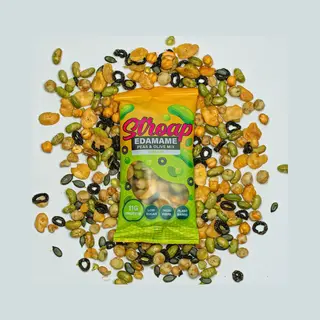 Stroap - Display (12 St à 40g) Edamame Peas And Olive Mix Wasabi - Hoog In Eiwit - Suikerarm - Rijk Aan Vezels - Plantaardig - Glutenvrij -