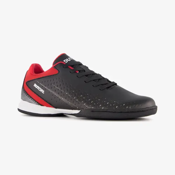 Dutchy Ic Kinder Zaalschoenen Zwart Rood - Gymschoenen - Maat 38 - Uitneembare Zool thumbnail
