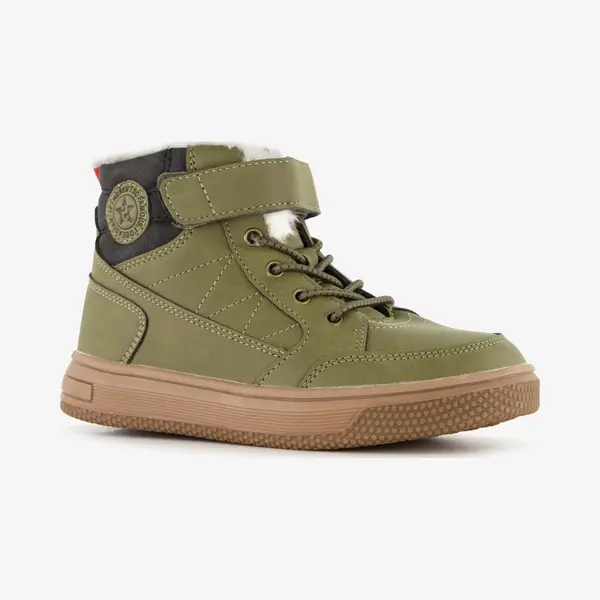 Blue Box Gevoerde Jongens Veterboots Groen - Maat 29 thumbnail