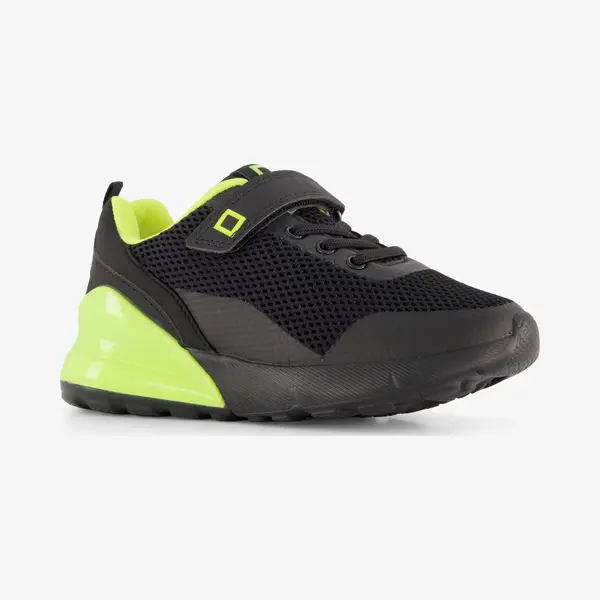 Blue Box Jongens Sneakers Zwart Groen - Maat 33 thumbnail