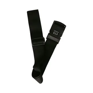 Bellatio Design Bagageriem - Zwart - Kofferriem Met Cijferslot - 200 X 6 Cm - Verstelbaar