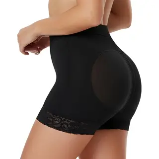 Shapetape High Waist Butt Lifter Broekje Met Vulling - Maat L - Zwart - Corrigerend Broekje - Billen Lift Broekje - Shapewear - Broekje Voor Onder Jurk -