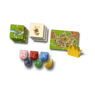 Carcassonne, Toernooien & Emblemen – Uitbreiding 6 – 999 Games