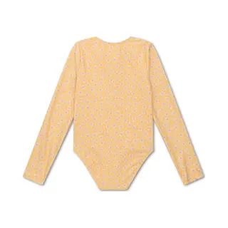 Swim Essentials, Meisjes, Badpakken, Schwimmanzug Mädchen 122/128 Yellow Flowers, Geel, (122, 128)