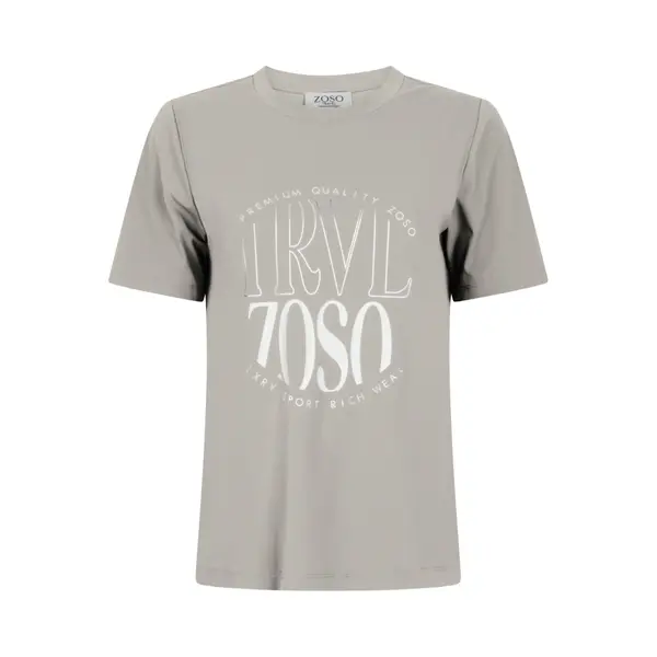 Zoso T-shirt Selma 261 Sand Stone Dames Maat - S thumbnail