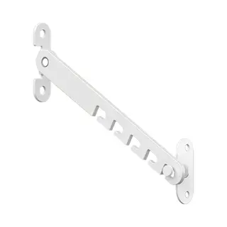 Raamvastzetter En Deurvastzetter 16cm - Met Bevestigingsmateriaal - Wit