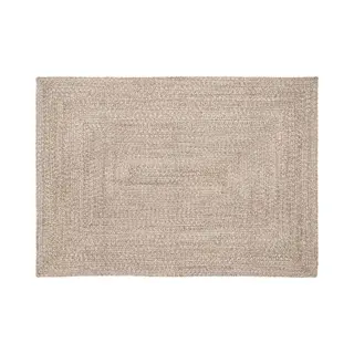 Bereichsteppiche Natürlich Und Weiß 120 X 170 Cm Jute Vidaxl