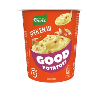Knorr Good Potatoes - Spek En Ui - Klaar Binnen 5 Minuten - 8 X 51 G