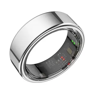 Focus® S1 Smart Ring - Zilver - Maat 12 - Hartslag - Menstruatiecyclus - Slaap Monitor - Slimme Ring - Sport Prestatie - Stappenteller -IP68