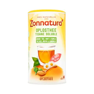 3x Zonnatura Thee Groen Oplossing 200 Gr