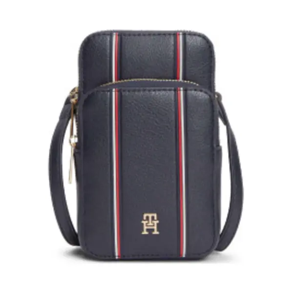 Tommy Hilfiger Für Damen. AW0AW18659 Marine Icon Umhängetasche (Osfa), Lässig, Polyurethan thumbnail
