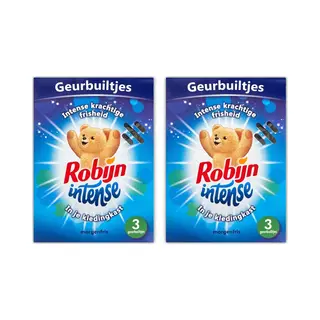 Robijn Geurbuiltjes - Intense Morgenfris - 2 X 3 Stuks