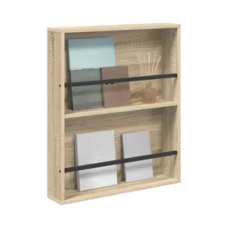 VidaXL Magazinregal Sonoma-Eiche 60 X 12 X 70 Cm Holzwerkstoff