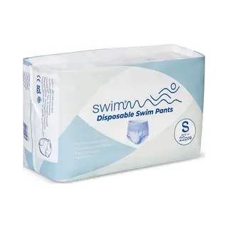 Swimmm Wegwerp Zwemluier Volwassenen | Small | Heup, 56–91 Cm | Gewicht 36–57 Kg