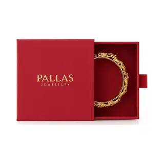 Pallas Jewelry Dames Armband Elastisch – Geometrisch Mozaïek Ontwerp – Rood, Blauw En Goud – Milieuvriendelijke Legering