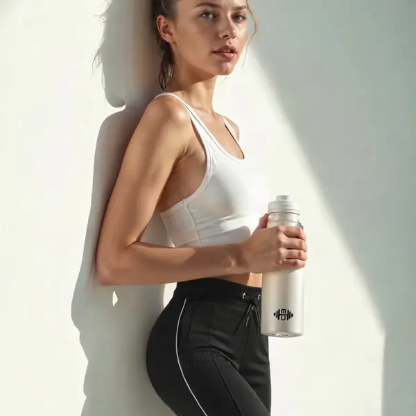 Muscle Up® - Trainingsbroek Dames - Tapered Fit - Zwart - M thumbnail