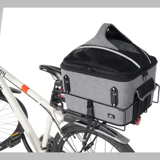 Jake And Jacky Hondenfietsmand - Fietsmand Hond Achterop - Hondenmand Fiets - Autostoel Hond - Kleine Hond Max 8 Kg - 35x30x31 Cm