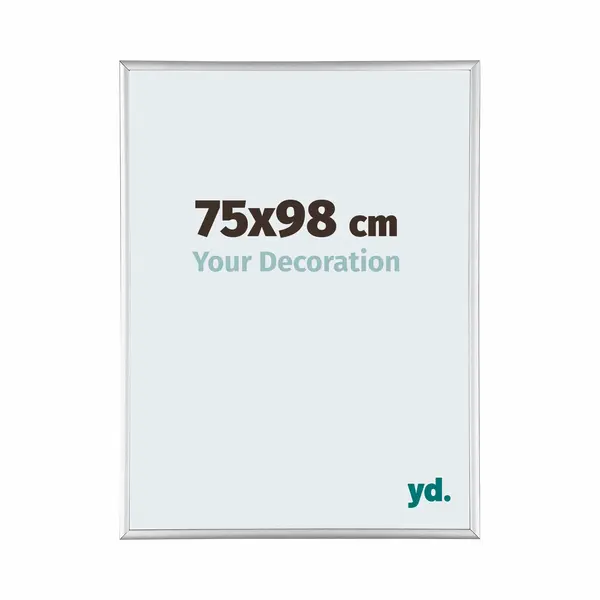 Your Decoration Fotokader 75x98 Cm - Zilver Hoogglans - Aluminium - Kent thumbnail