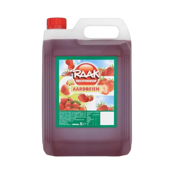 Raak | Siroop Aardbei | 1 X 5 Liter thumbnail
