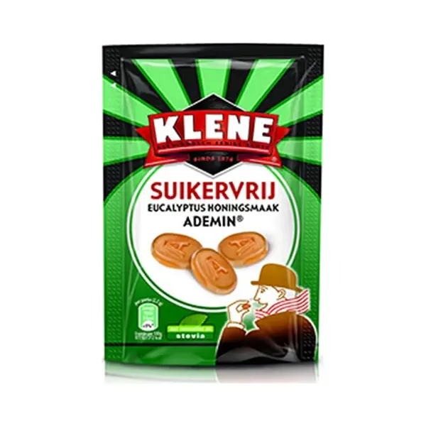 Klene | Drop | Ademin | Suikervrij | 12 X 110 Gram thumbnail