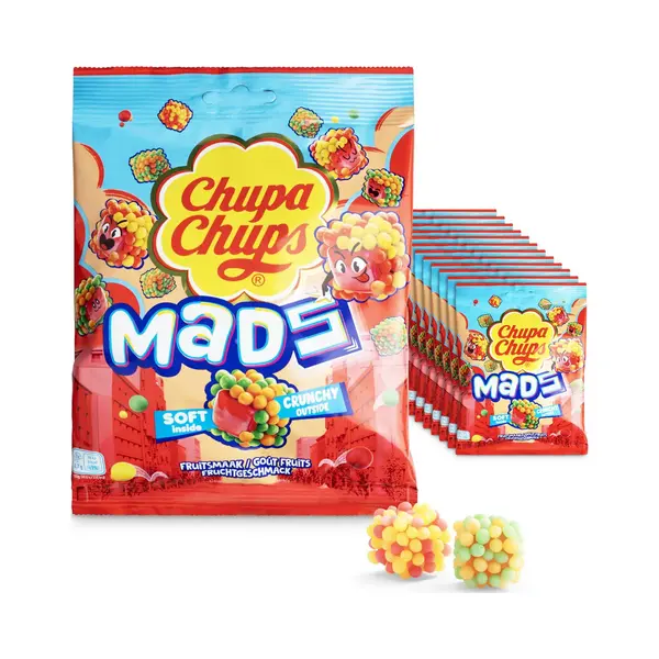 Chupa Chups Mads - Snoep - Fruit- 12x115g thumbnail