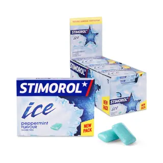 Stimorol Ice Peppermint - Kauwgom - Suikervrij - 1x27stuks