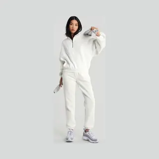 Gina Tricot - Basic Sweatpants - Jogginghosen - Weiß - L - Dame