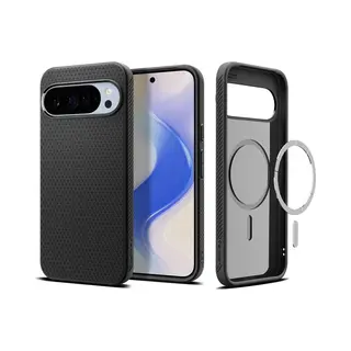 Spigen Liquid Air (MagFit) Handy-Schutzhülle 16 cm (6.3") Cover Schwarz