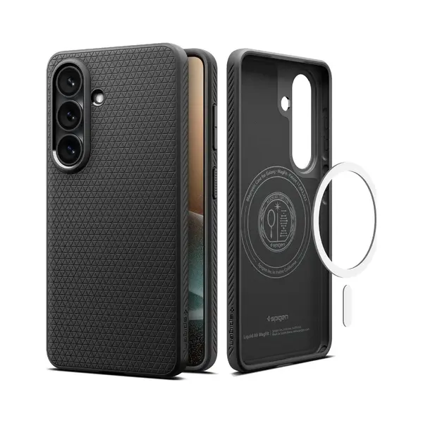 Spigen Liquid Air (MagFit) Galaxy S26+ Case Matte Black thumbnail