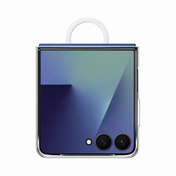 Samsung Ef-QF766CTEGWW Handy-Schutzhülle 17,4 cm (6.85") Cover Transparent thumbnail