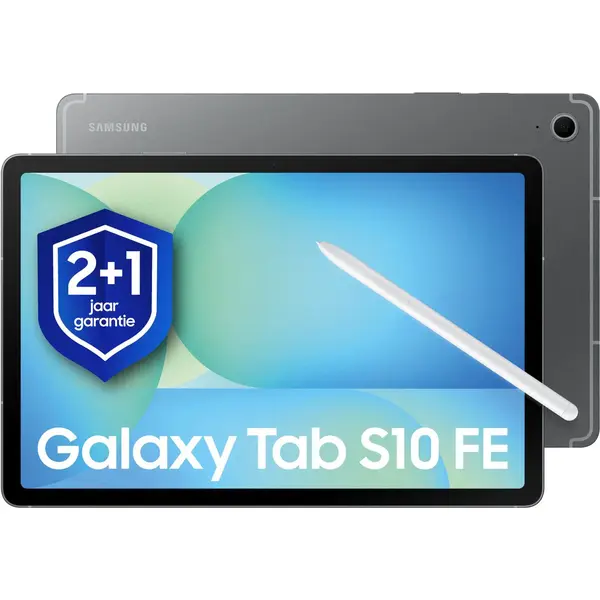 Samsung Galaxy Tab S10 Fe - WiFi - 256GB - Gray + 1 Jaar Extra Garantie thumbnail