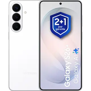 Samsung Galaxy S26 Plus - 512GB - White + 1 Jaar Extra Garantie