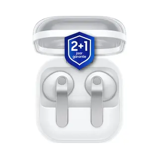 Samsung Galaxy Buds4 - Wit + 1 Jaar Extra Garantie