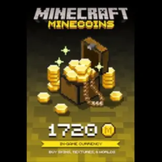 Microsoft Minecraft Minecoin Pack: 1720 Coins