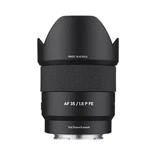Samyang Auto Focus Af 35mm F1.8 P Prima Series Compact Full Frame Wide Angle And Prime Lenses For Both Photography And Video Creation Lens For Sony E