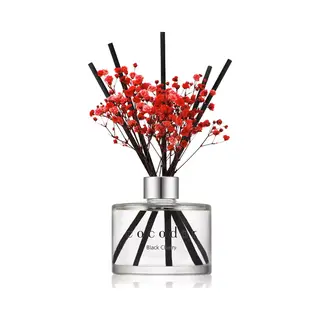 Cocodor Geurstokjes Met Rode Droogbloemen Black Cherry - 200 Ml