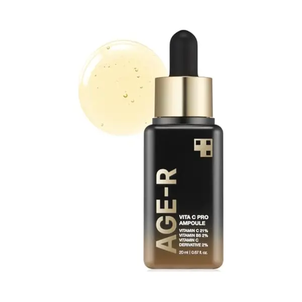 Medicube Age-R Vita C Pro Ampulle – Vitamin-C-Serum Gegen Pigmentflecken & Ungleichmäßigen Hautton – Verbessert Ausstrahlung & Feuchtigkeit, thumbnail