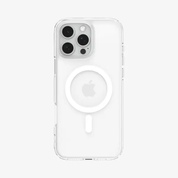 Spigen Ultra Hybrid (MagFit) Handy-Schutzhülle 17,5 cm (6.9") Cover Transparent, Weiß thumbnail