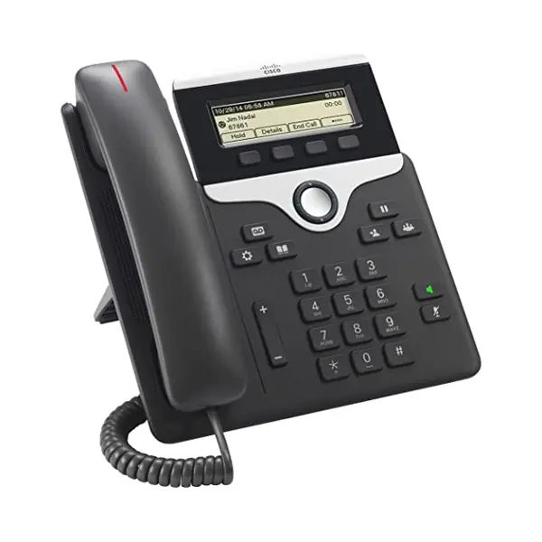 Cisco 7811 Ip-Telefon Schwarz, Silber 1 Zeilen Led thumbnail